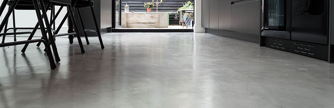 Concrete floor