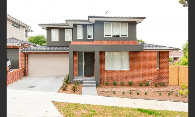 Modern two-story house with brick facade — Premier Bricks, Blocks & Pavers In Heatherbrae, NSW