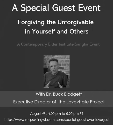 Special Guest Event with Dr. Buck Blodgett