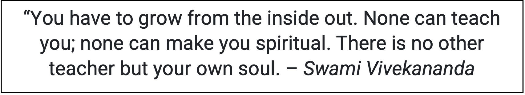 Quote by Swami Vivekananda