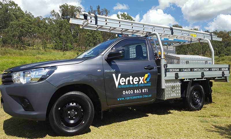 Vehicle— Vertex Refrigeration & Air Conditioning In Cannonvale, QLD