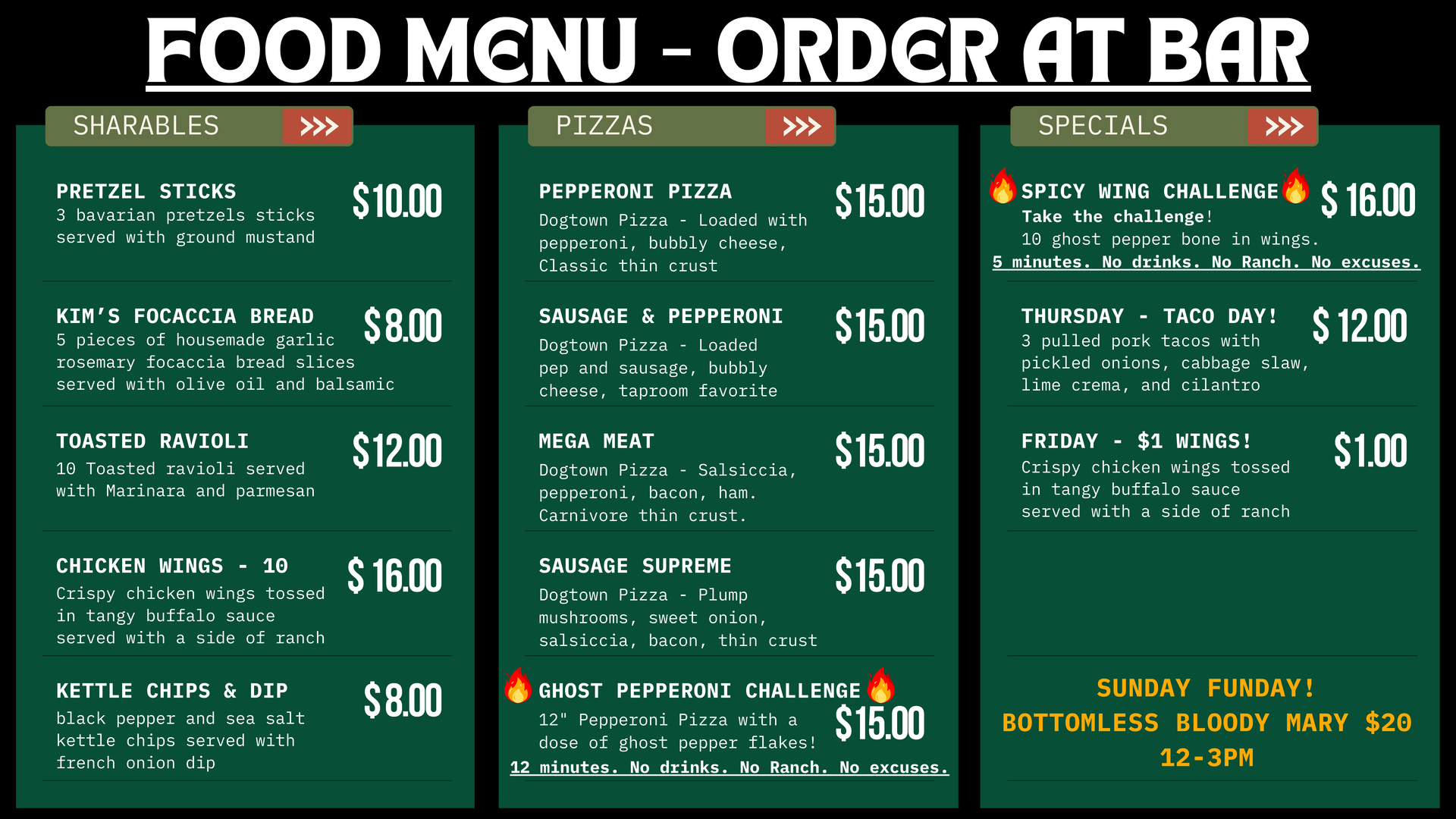 Menu List — Lake St. Louis, MO — Burnt Barrel Meadery & Distillery Menu List — Lake St. Louis, MO — Burnt Barrel Meadery & Distillery