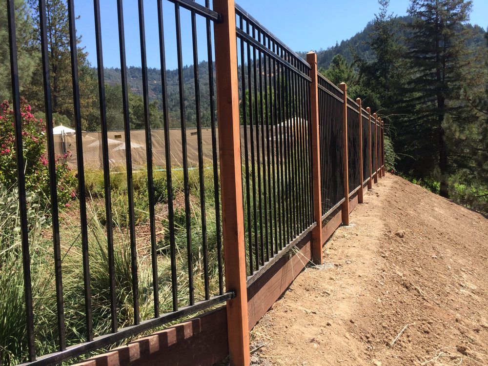 Wrought Iron Fence — Windsor, CA — Century Fencing Company