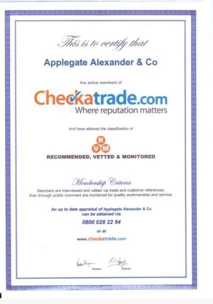 Chekatrade certificate