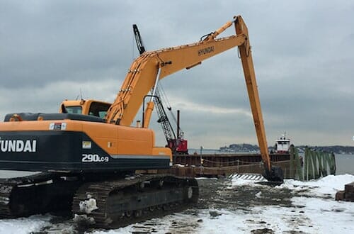 Our Equipment — Marina Construction in Salem, MA