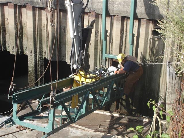 Installation of Helical Tiebacks