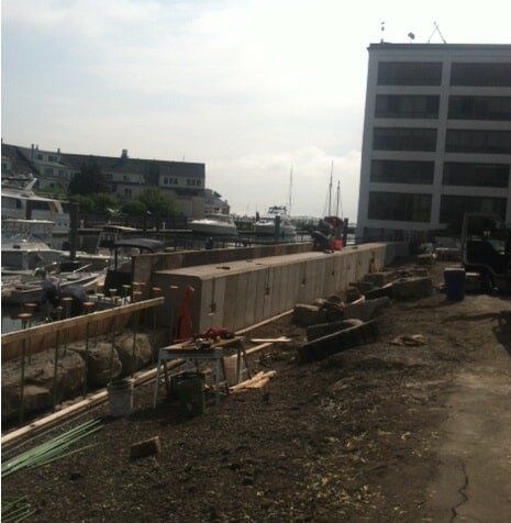 Cast in Place Concrete Cap