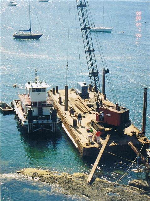 Children's Island Pier in Marblehead