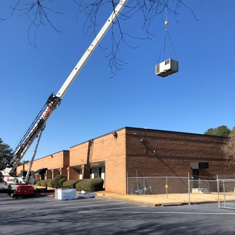 Outdoor air conditioning and heat pump units 
