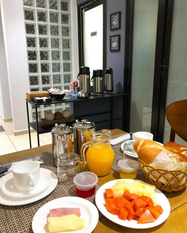 café da manhã Villa's Hotel