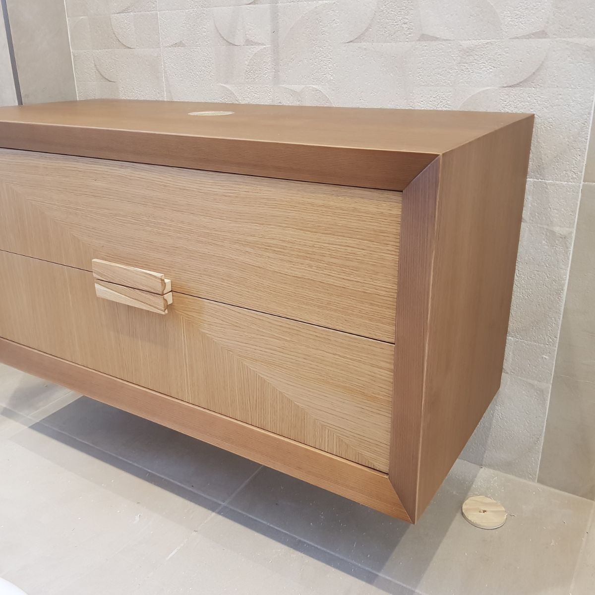 lavorazione legno per cassettiera su misura