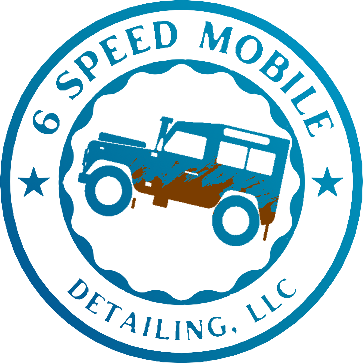 6 Speed Mobile Detailing  - Logo