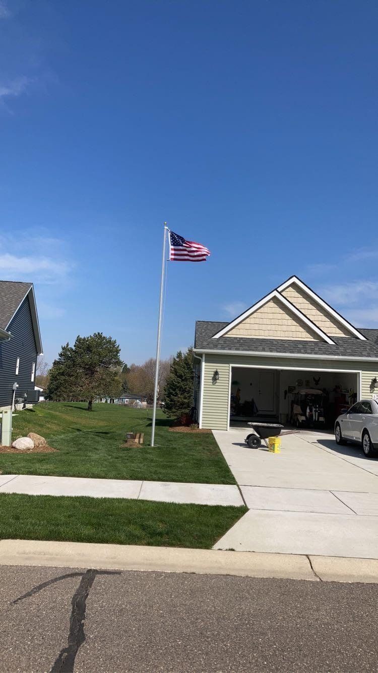 American Flag at Home — Lapeer, MI — Better Buy Flag