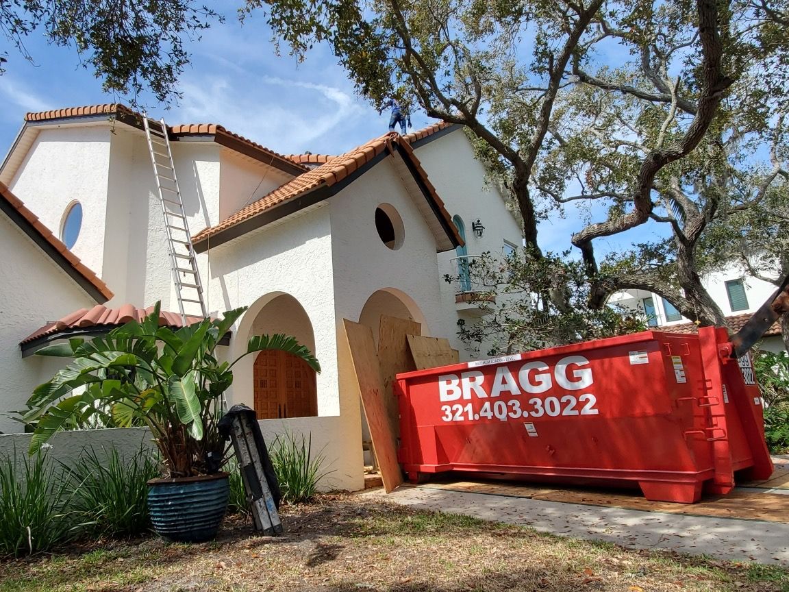 Residential Use Dumpster — Melbourne, FL — Braggs Roll-Off Dumpsters Inc.