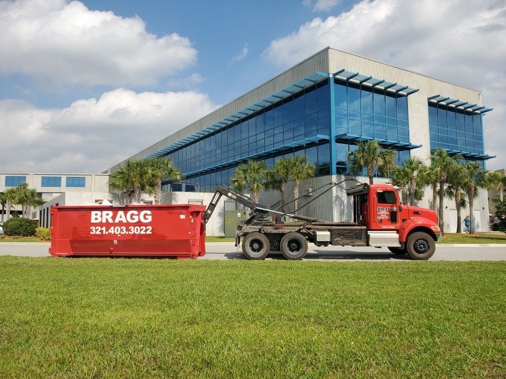 Commercial Use Dumpster — Melbourne, FL — Braggs Roll-Off Dumpsters Inc.