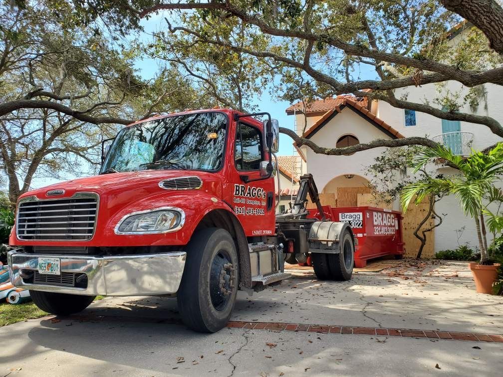 Residential Dumpster Service — Melbourne, FL — Braggs Roll-Off Dumpsters Inc.