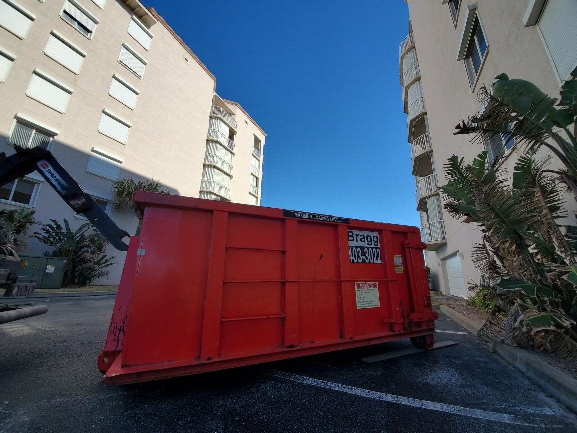 Dumpster Rental Service — Melbourne, FL — Braggs Roll-Off Dumpsters Inc.