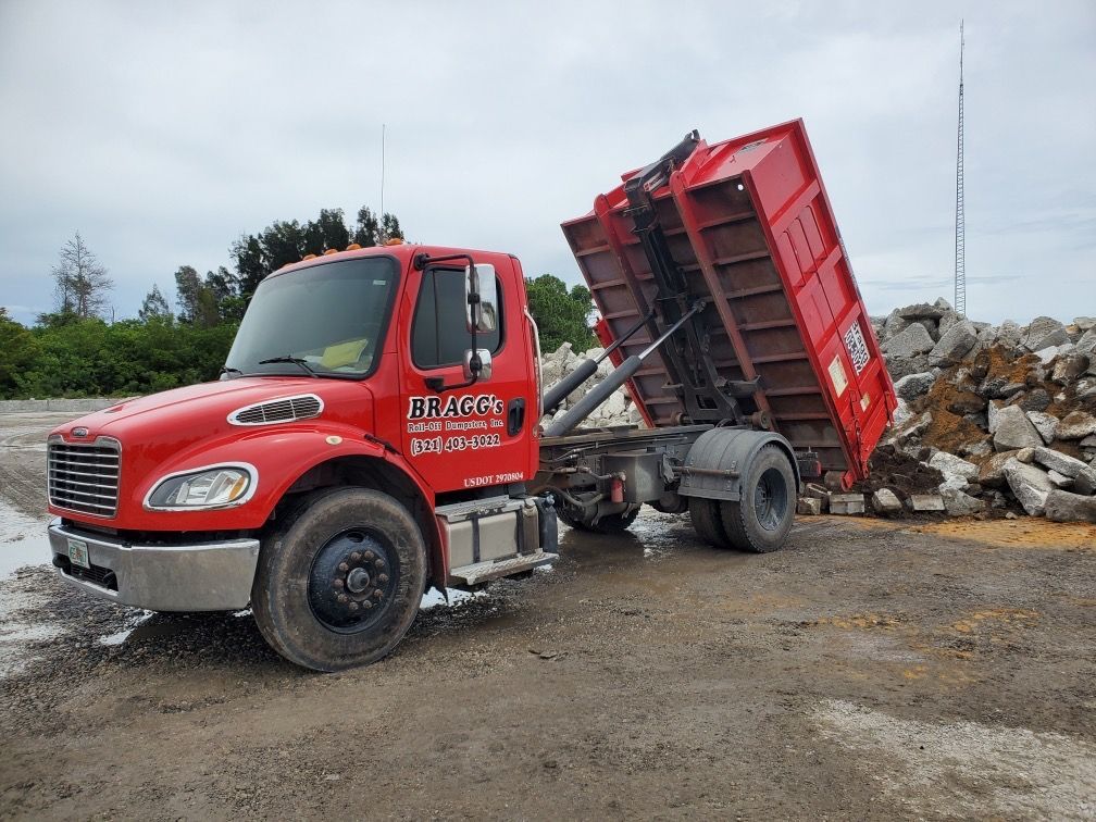 Debris Disposal — Melbourne, FL — Braggs Roll-Off Dumpsters Inc.
