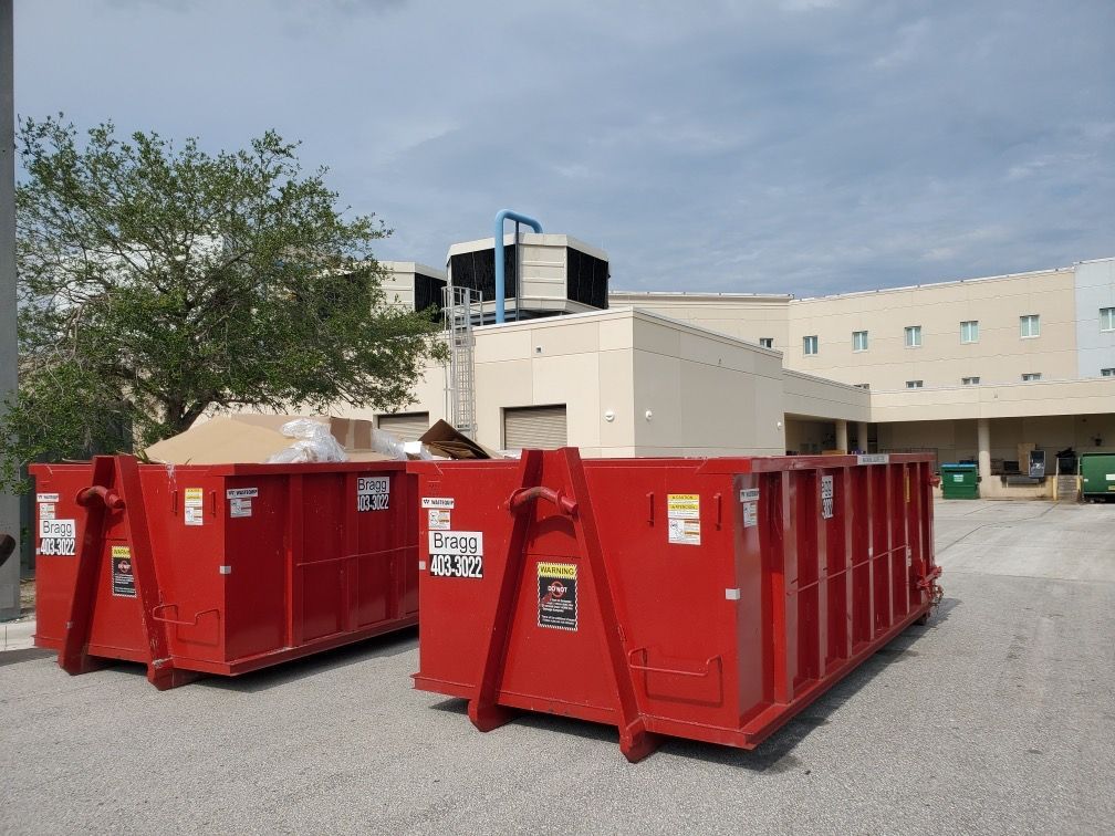 Dumpsters for Rent — Melbourne, FL — Braggs Roll-Off Dumpsters Inc.