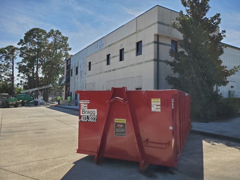 Commercial Dumpster Rent — Melbourne, FL — Braggs Roll-Off Dumpsters Inc.