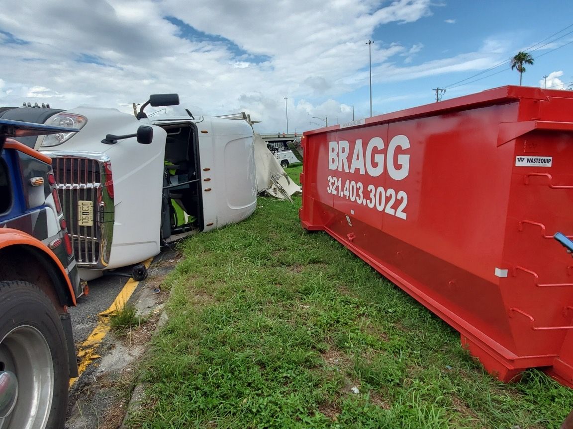 Dumping Service — Melbourne, FL — Braggs Roll-Off Dumpsters Inc.