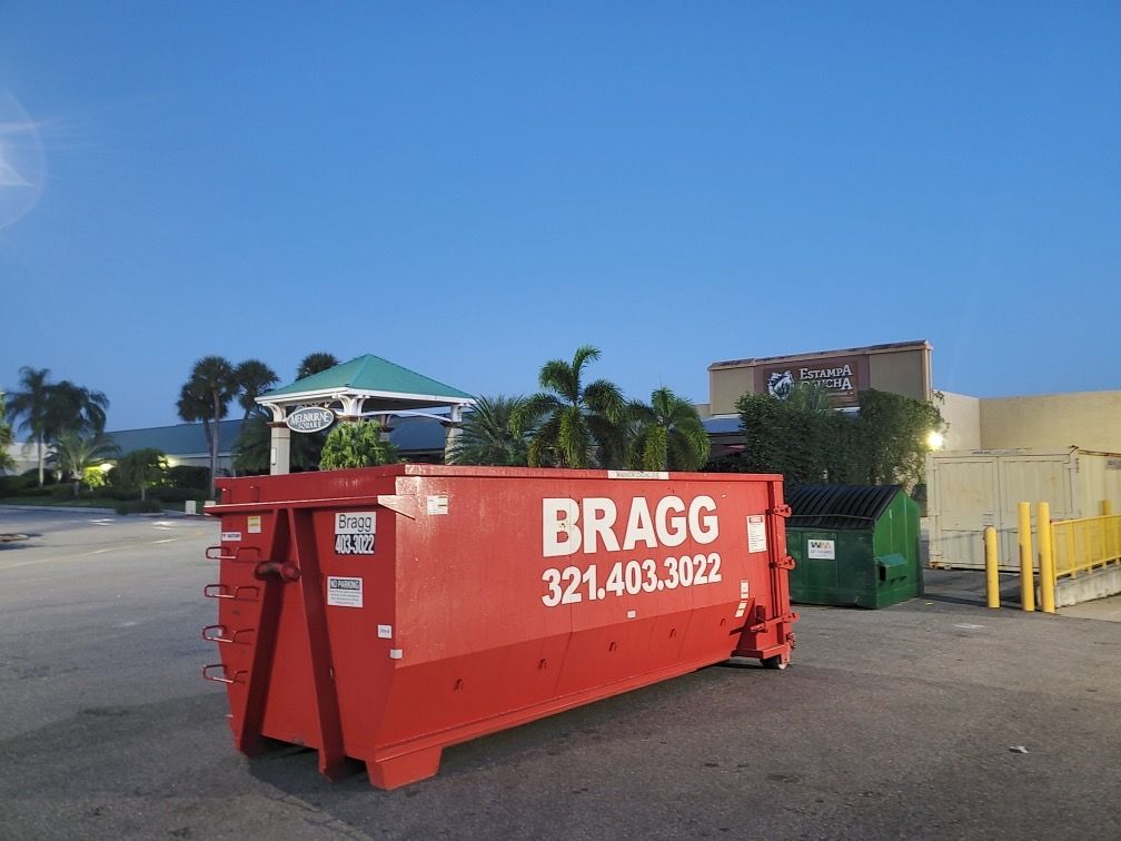 Dumpster for Commercial Use — Melbourne, FL — Braggs Roll-Off Dumpsters Inc.