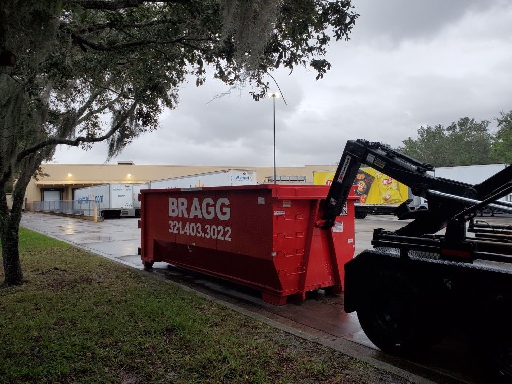 Dumpster for Commercial Service — Melbourne, FL — Braggs Roll-Off Dumpsters Inc.