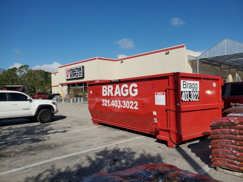 Dumpster Service for Tractor Supply Co. — Melbourne, FL — Braggs Roll-Off Dumpsters Inc.
