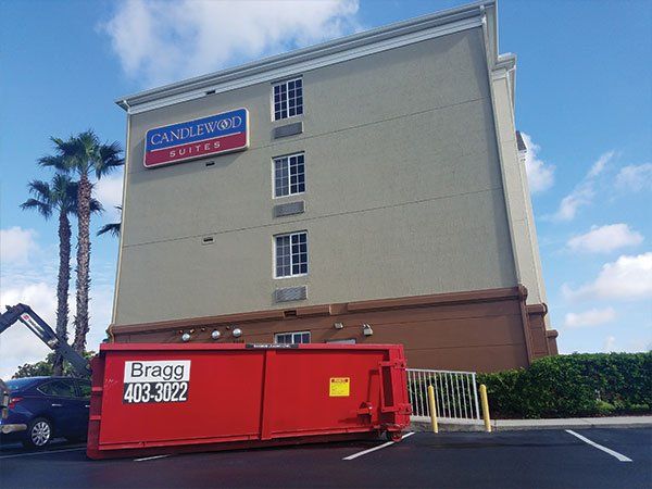 New Construction Dumpster Rentals  — Red Truck in Melbourne, FL
