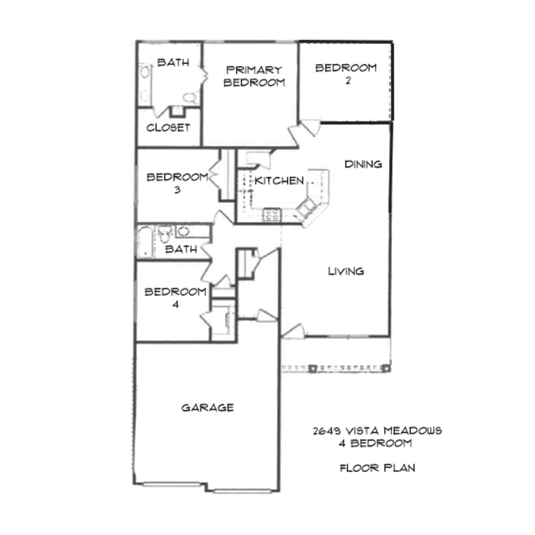 2649 Vista Meadows floor plan