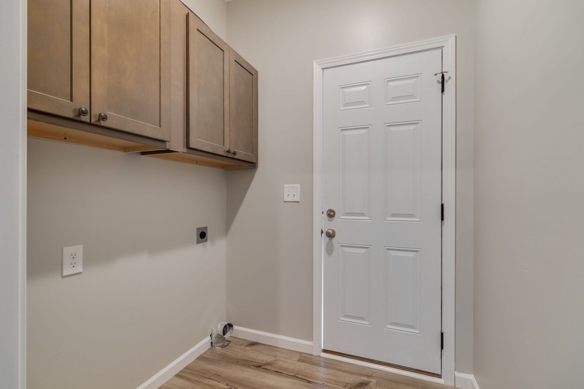 Hallway with storage