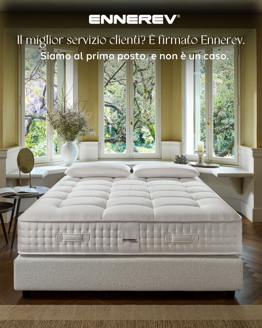 materasso alto chiaro