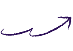 Dark purple, upward-curving arrow, suggesting growth or progress.