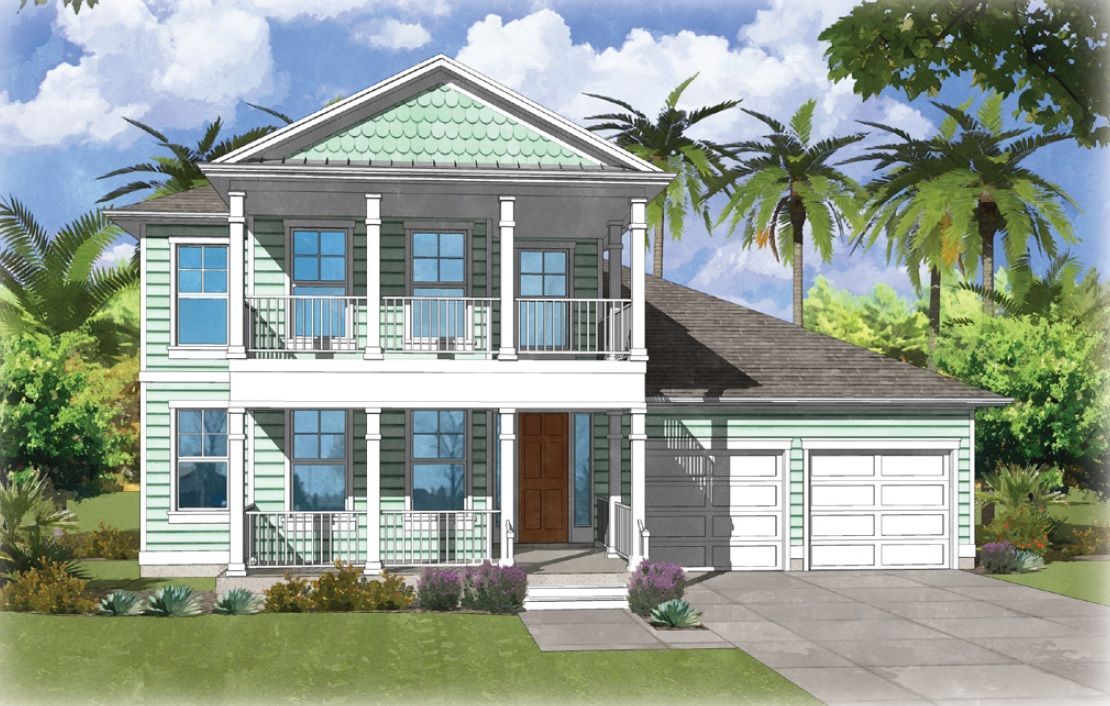 The Chatsworth Elevation A Bonus by Encore Homes
