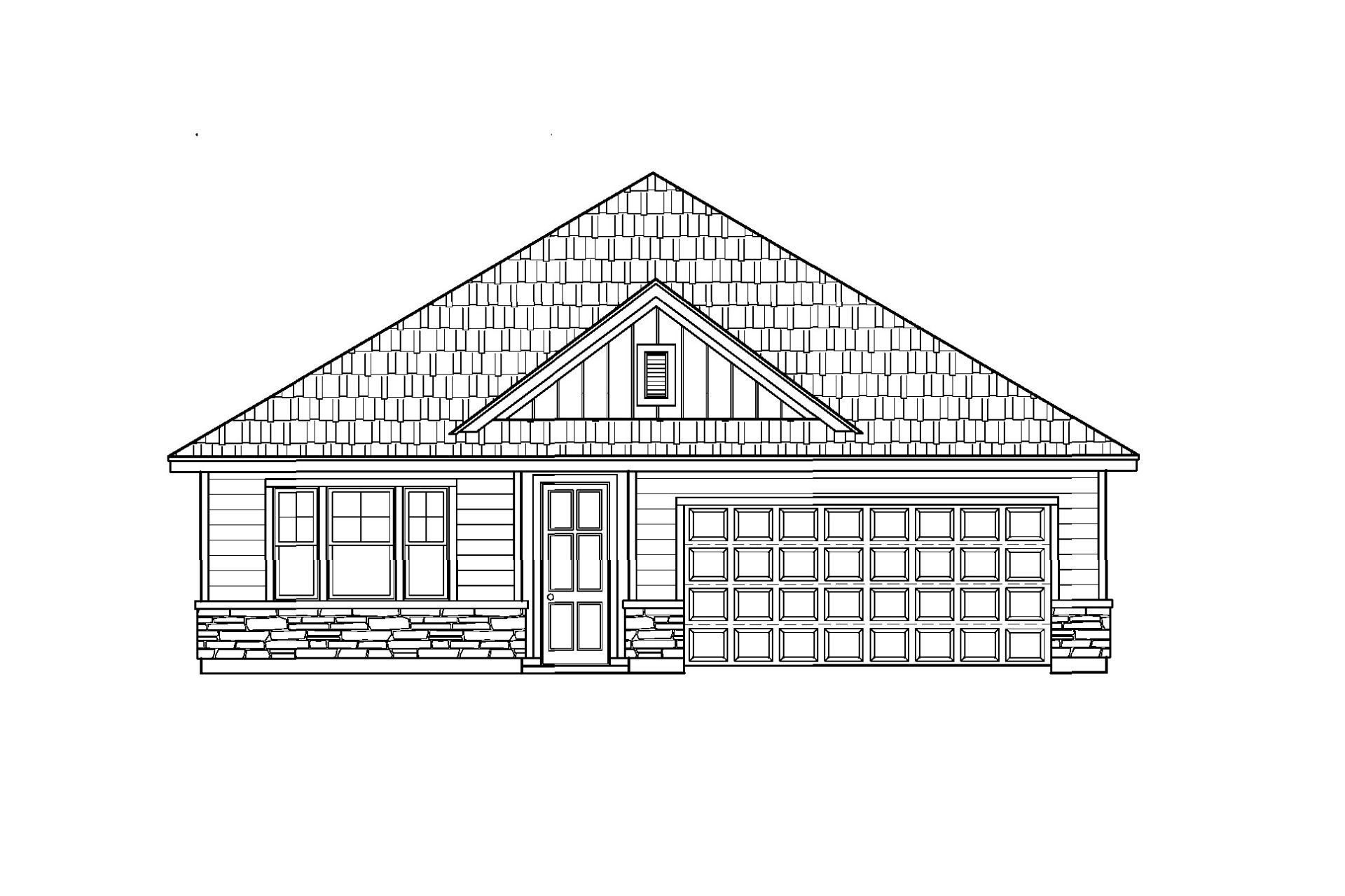 The Easton Elevation B by Encore Homes