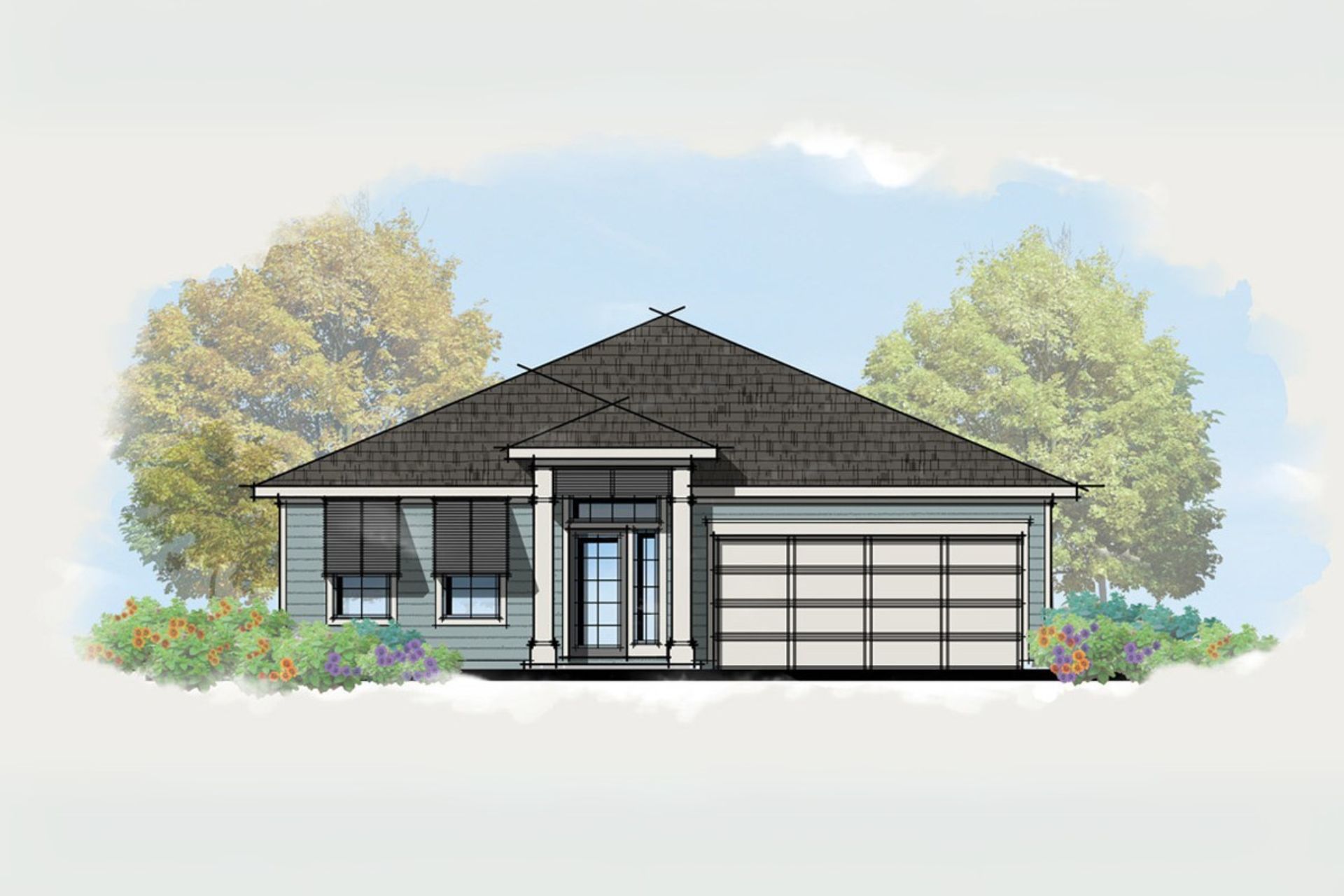 The Emily Elevation C by Encore Homes