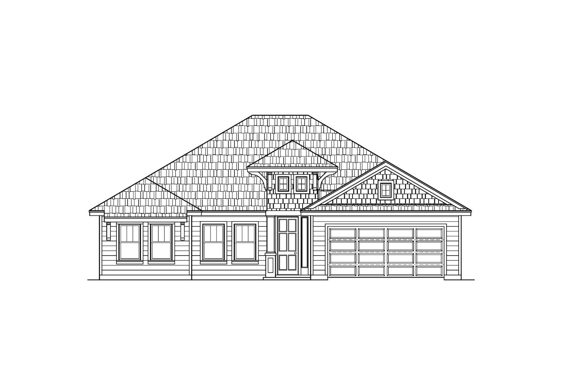 The Seneca Elevation C by Encore Homes