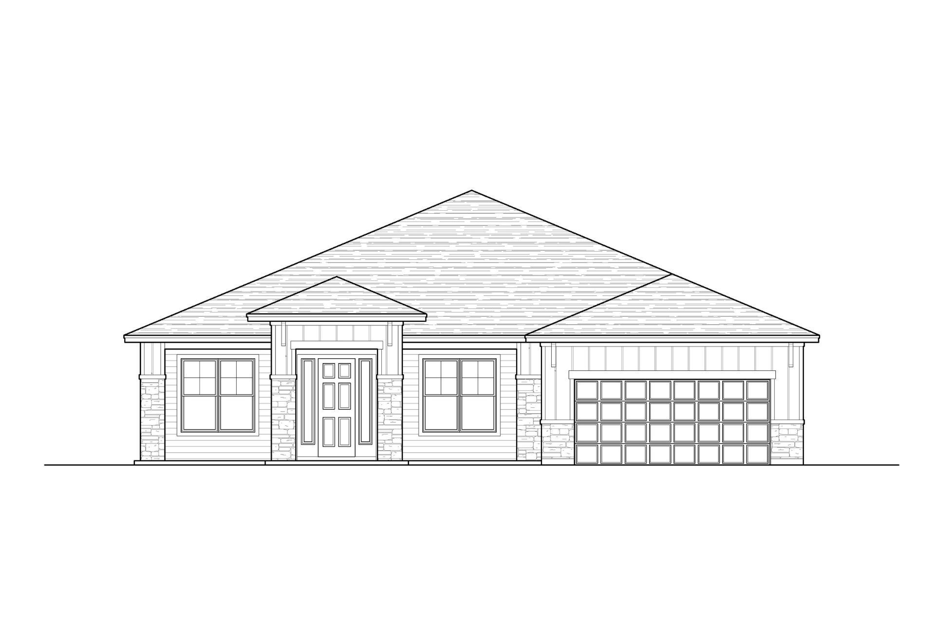 The Sheridan Elevation D by Encore Homes