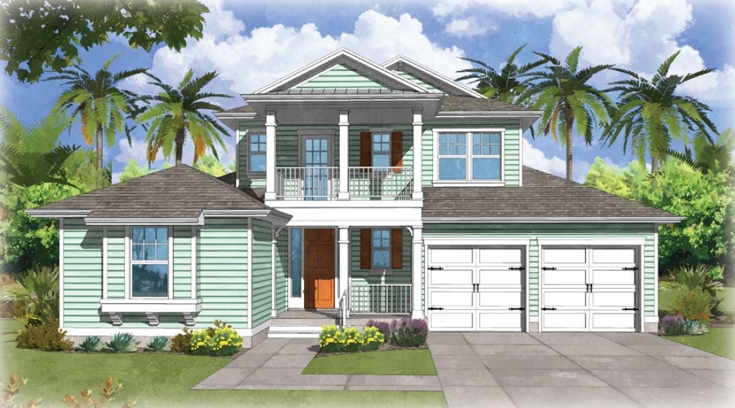 The Taylor Elevation A Bonus by Encore Homes