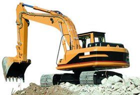 Plant Hire - Leicester, Leicestershire - Maryland Farms - Concrete crusher