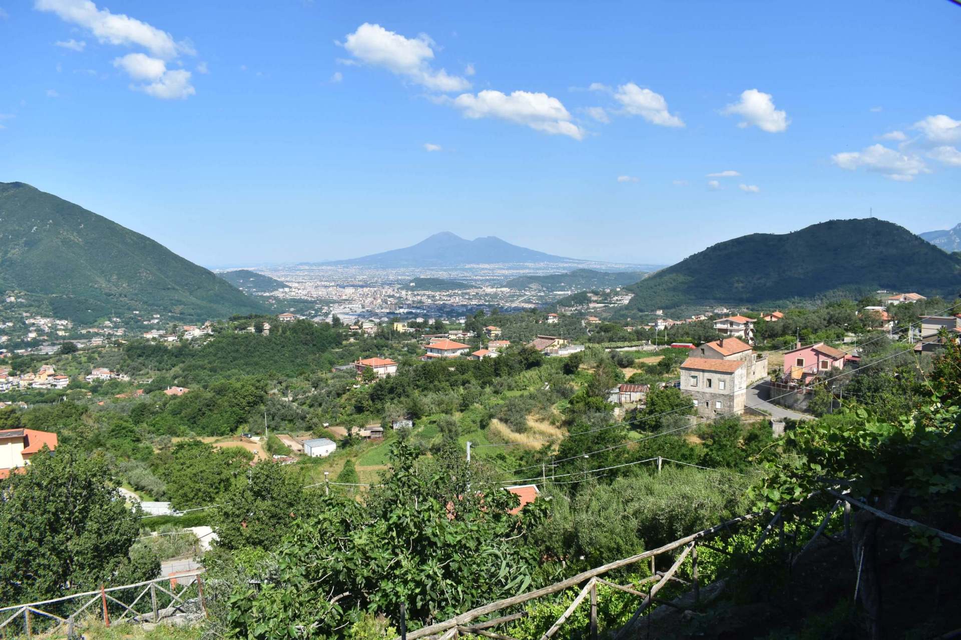 panorama dall'agriturismo