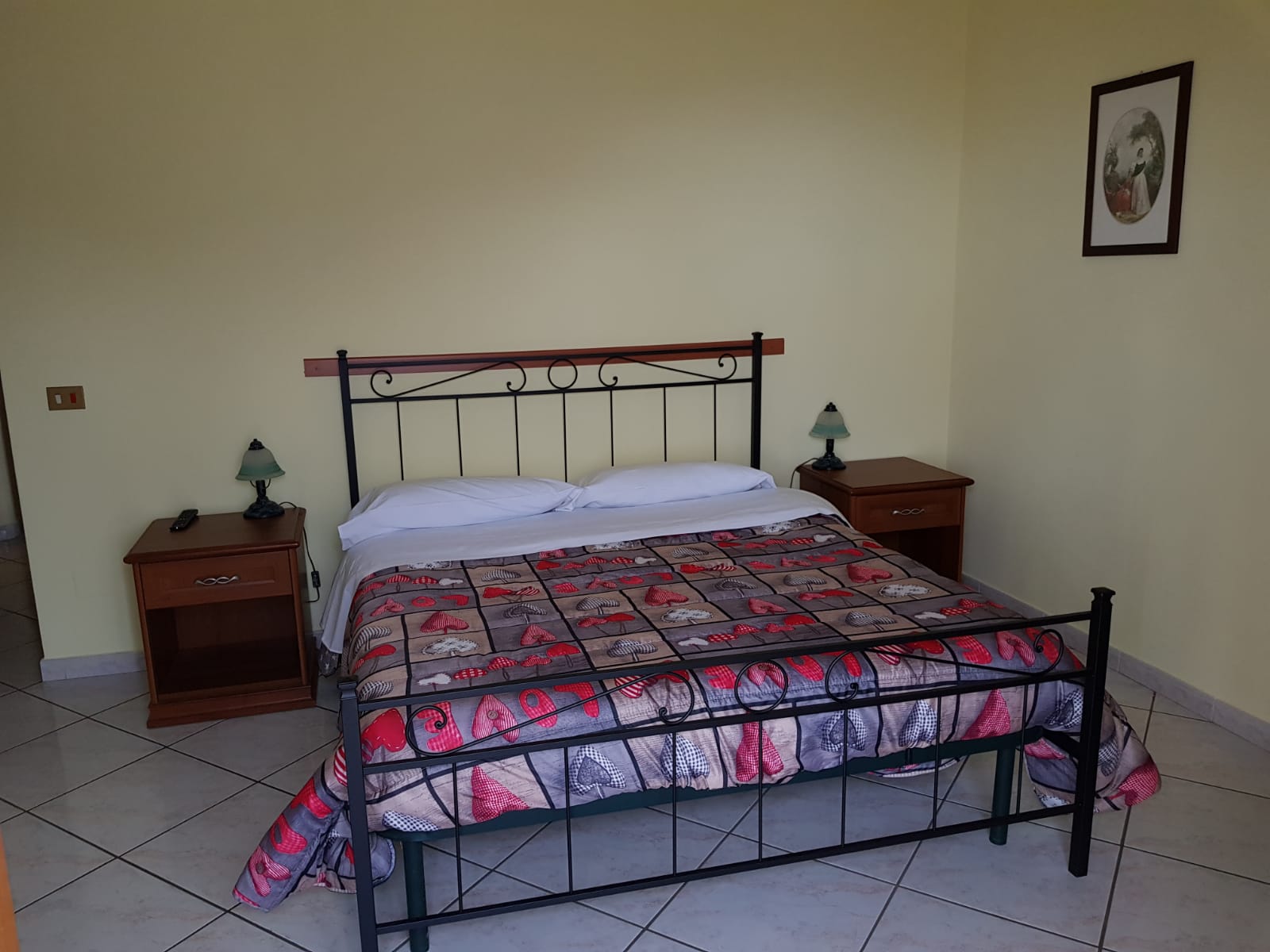 double room of the farmhouse