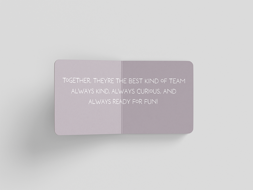 Card with text: