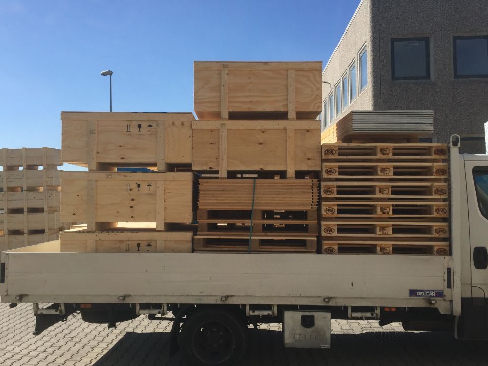 casse in legno e bancali