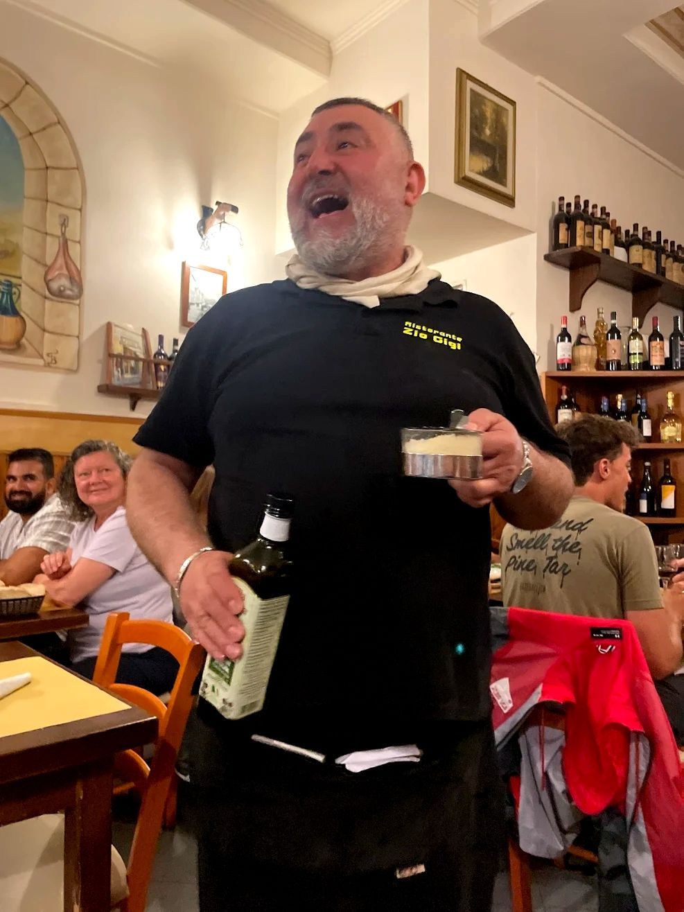 Lo Zio Gigi con i suoi ospiti