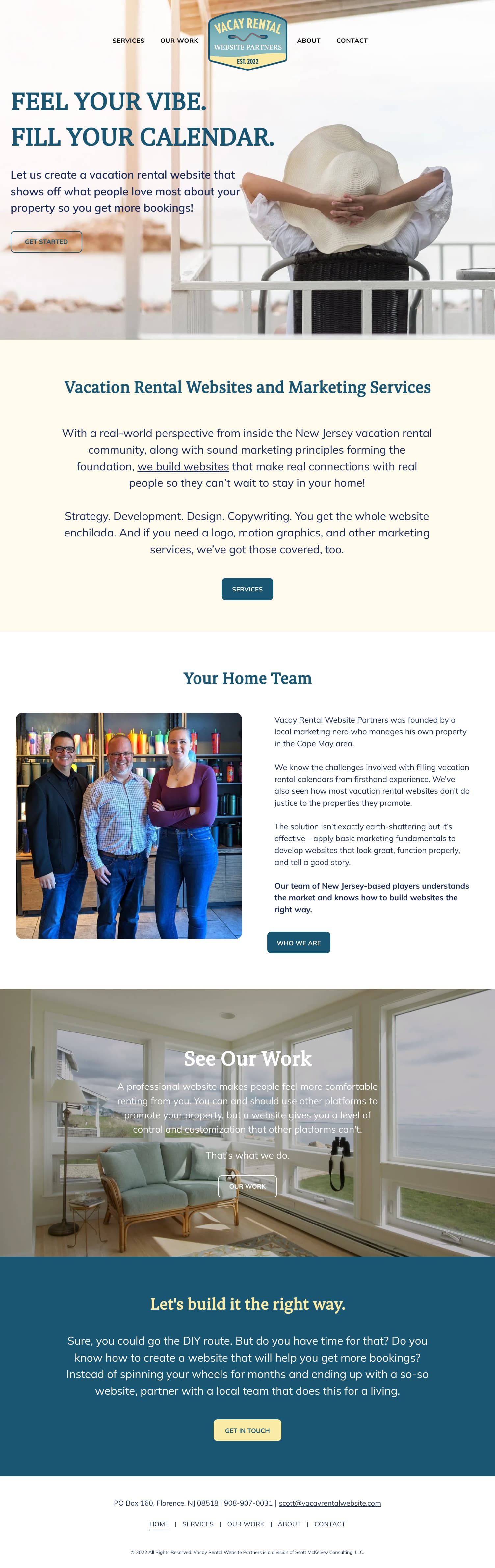 Home Page Website Design
