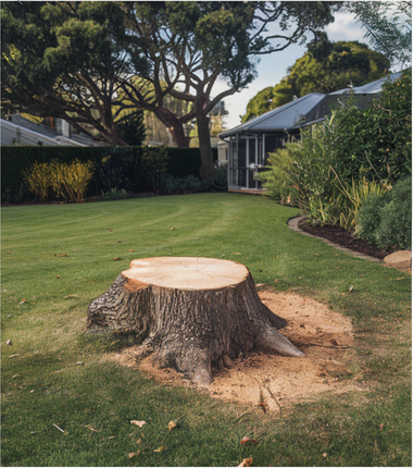 A Tree being Removed From Garden In Merivale Christchurch