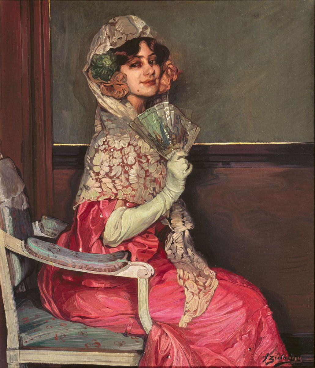 Ignacio Zuloaga, die mit dem Fächer, 1906