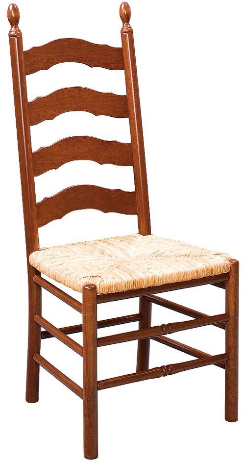 23F French Country Ladderback Side Chair