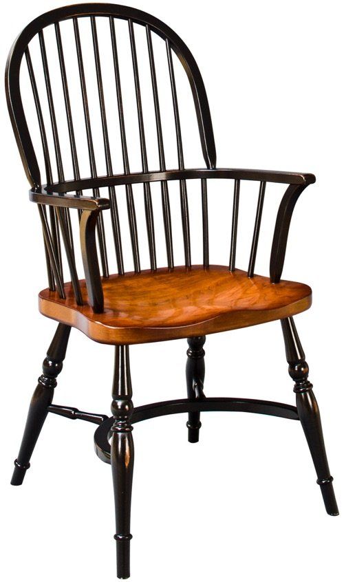 320A English Windsor Arm Chair
